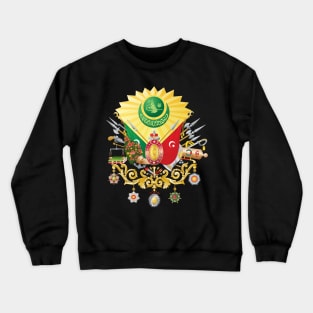 Ottoman Empire Turkish History Historic Turkey Flag Crewneck Sweatshirt